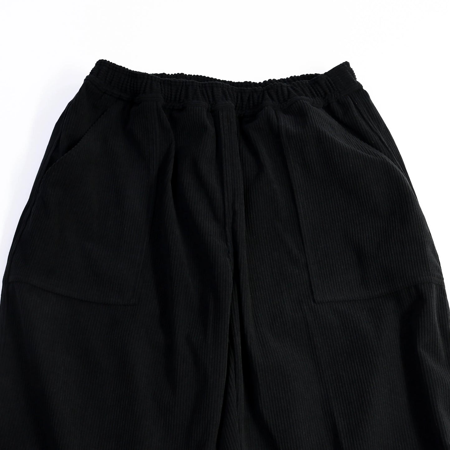 [DAILY LINE] CORDUROY DAILY PANTS - BLACK
