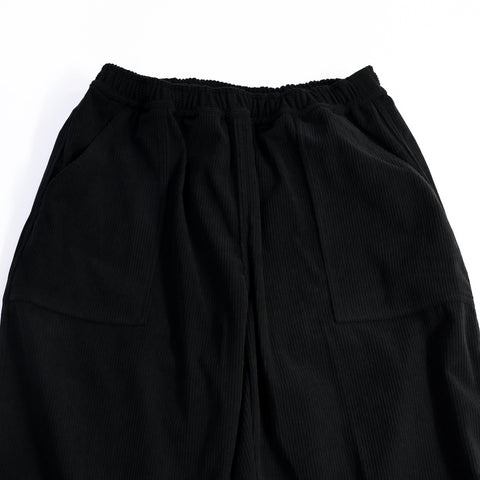 [DAILY LINE] CORDUROY DAILY PANTS - BLACK