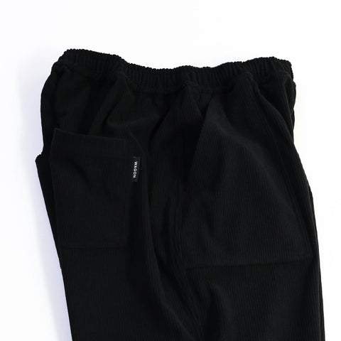 [DAILY LINE] CORDUROY DAILY PANTS - BLACK