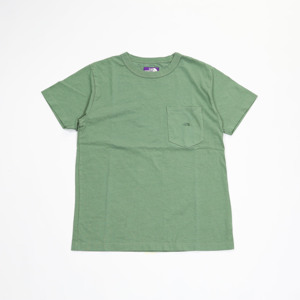 7oz H/S Pocket Tee GRASS GREEN