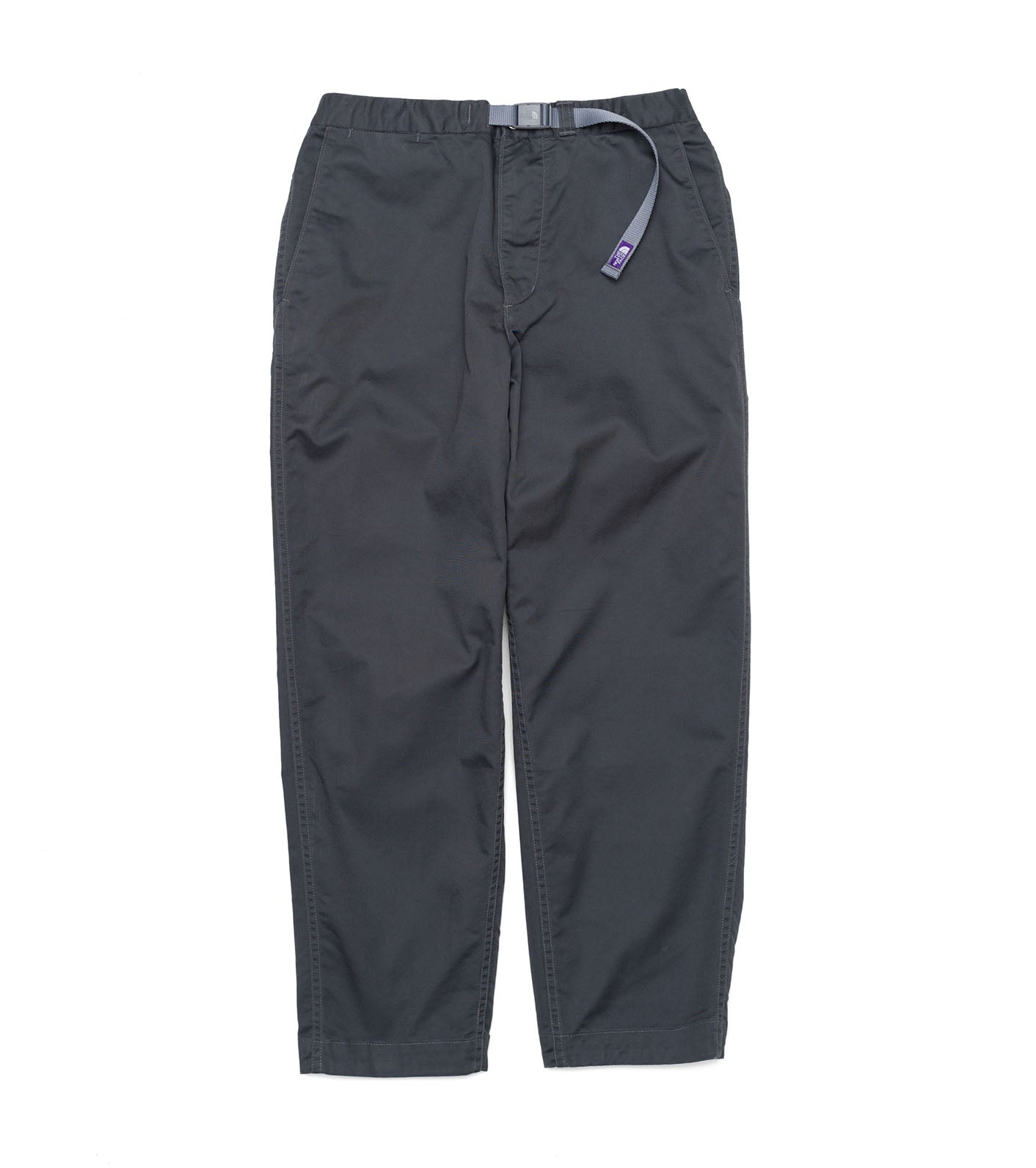 Stretch Twill Wide Tapered Pants DIM GRAY