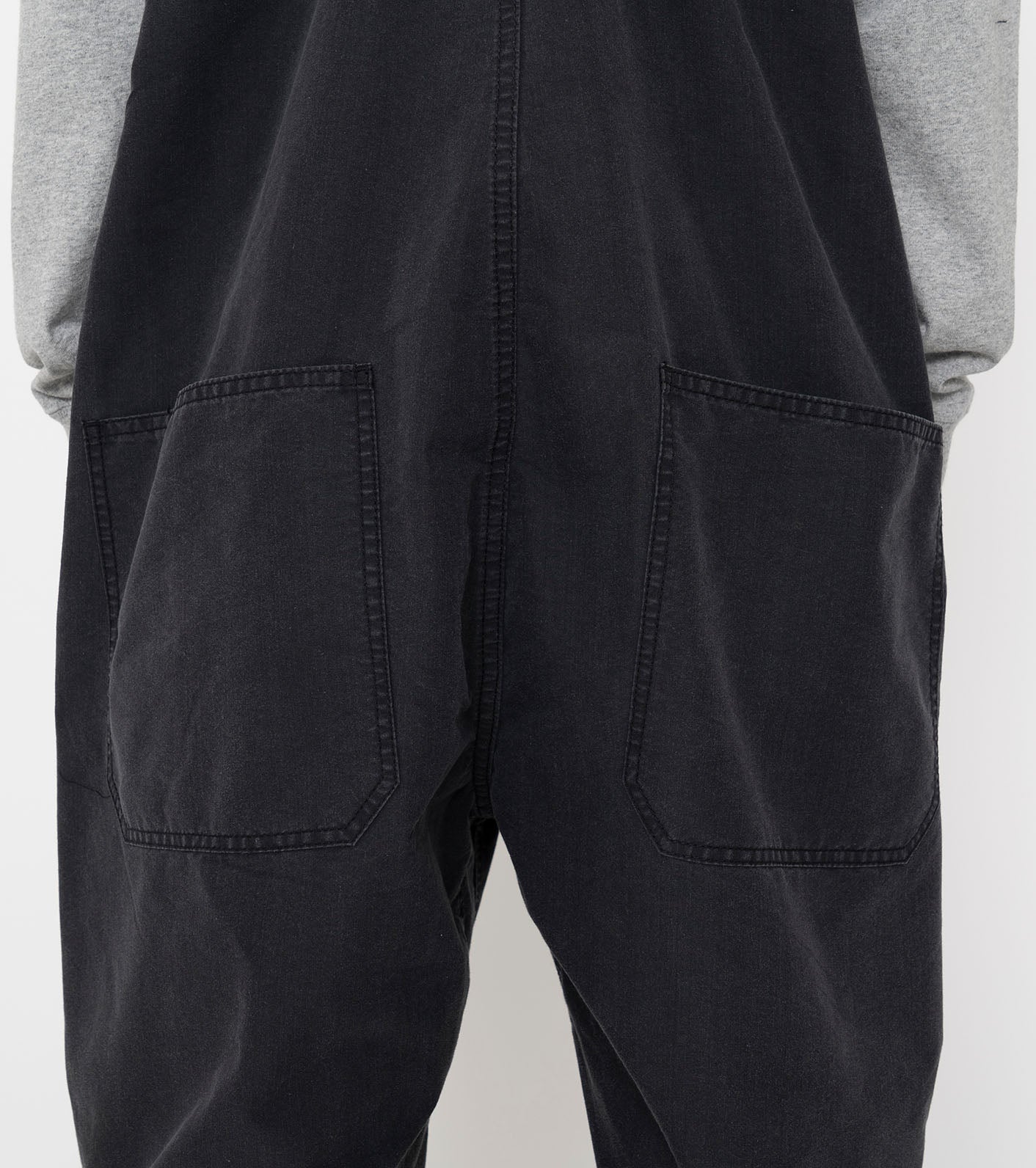 Indigo Mountain Wind Overalls - BLACK FADE