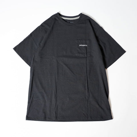 MS Line Logo Ridge Pocket Responsibili Tee BLACK