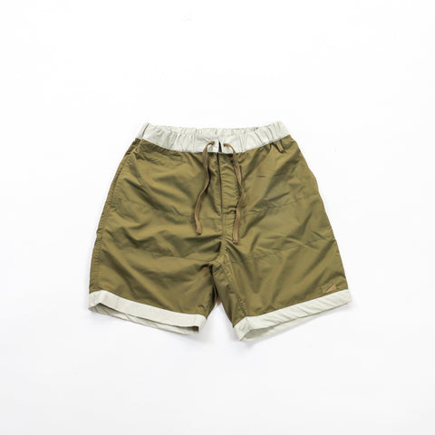 BOARD SHORTS 3LINE KHAKI×GRAY