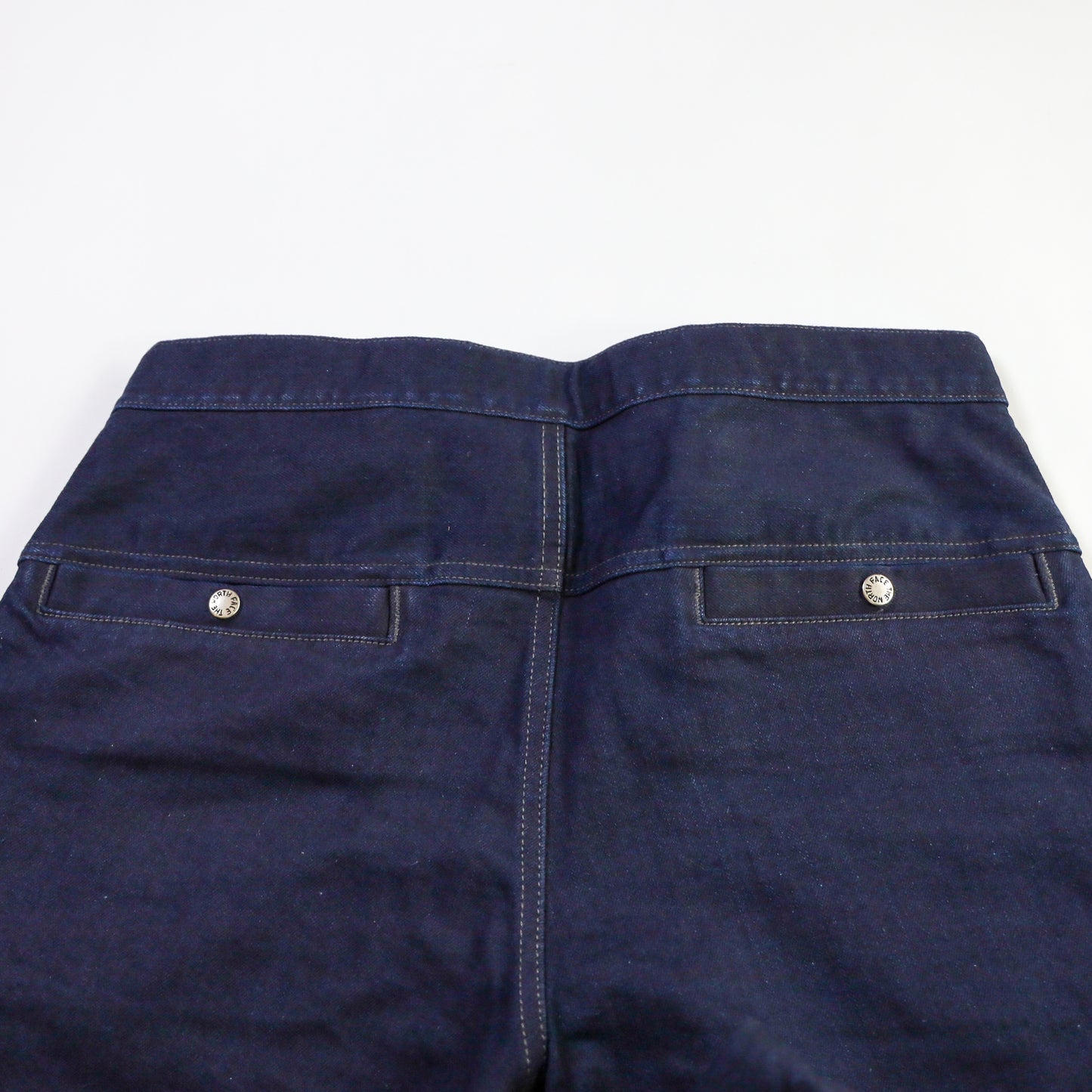 Webbing Belt Denim Pants INDIGO BLACK