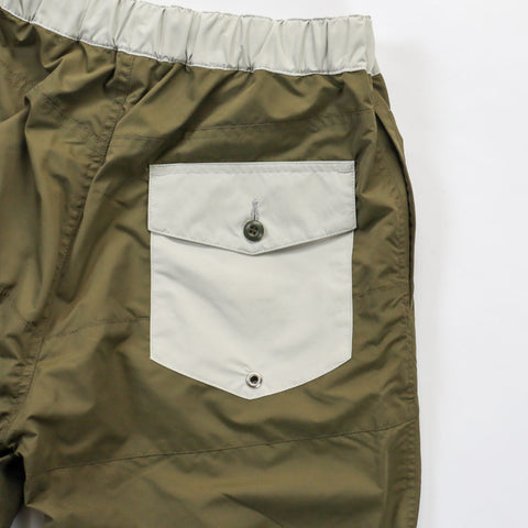 BOARD SHORTS 3LINE KHAKI×GRAY
