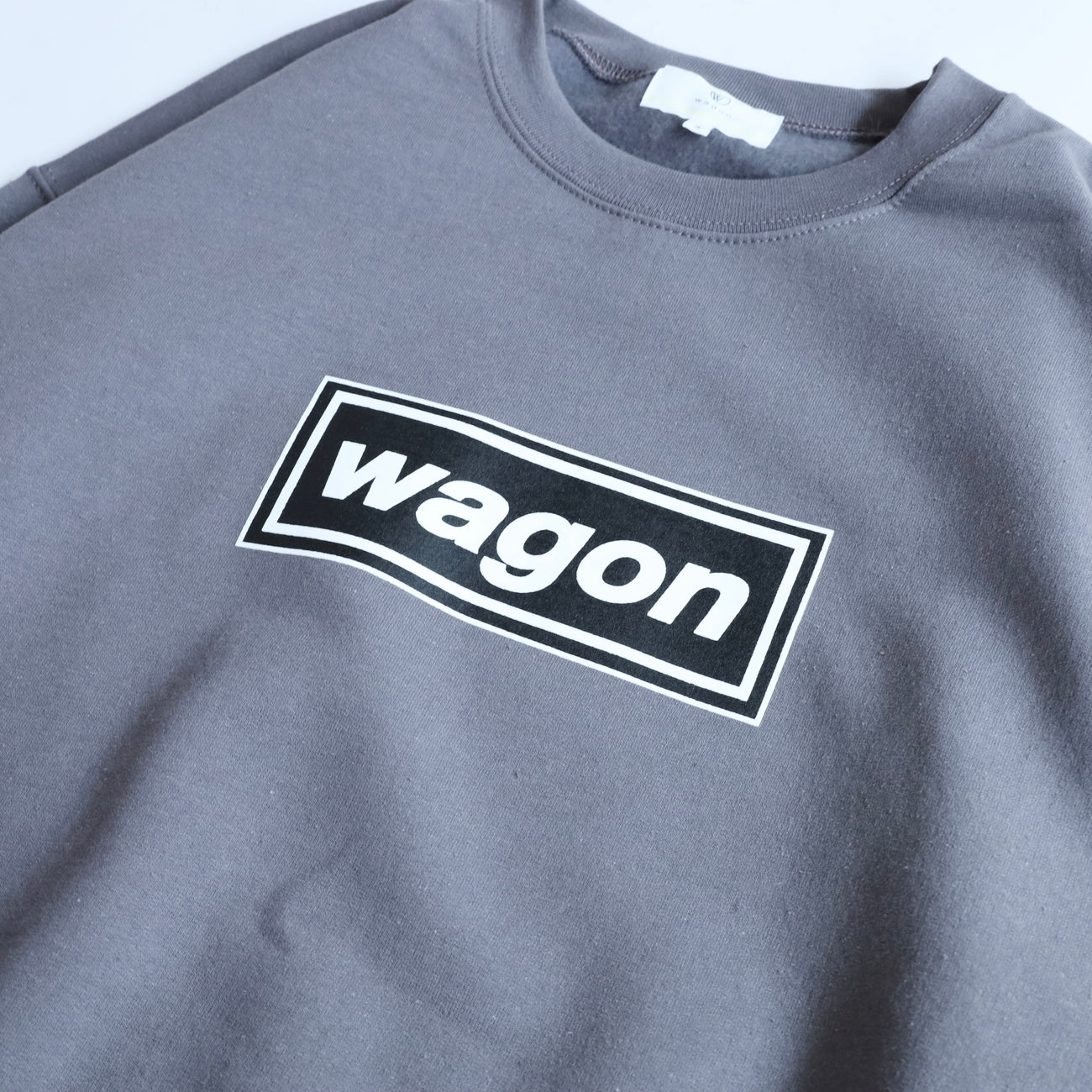 SWEAT CREW LOGO 01 - GRAY