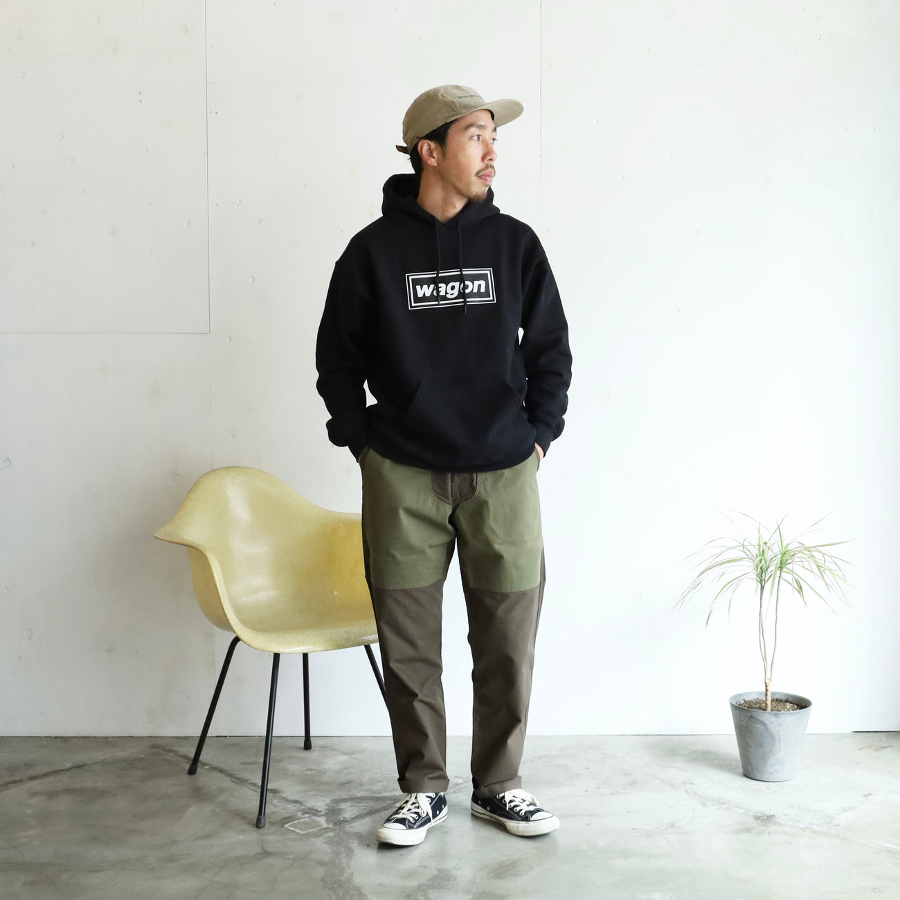 SWEAT HOODIE LOGO 01 - BLACK