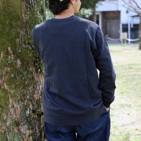 Regenerative Organic Certified™ Cotton Crewneck Sweatshirt - INBK