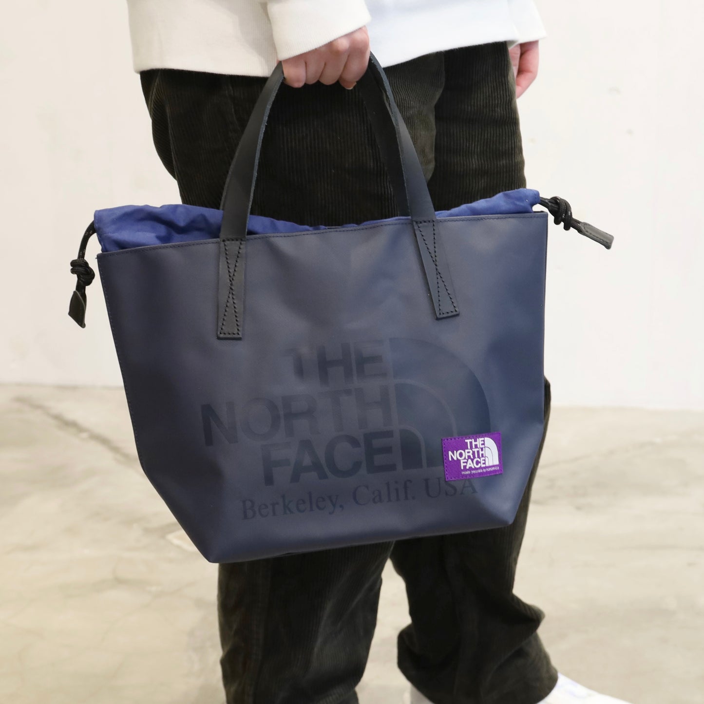TPE Small Tote Bag - NAVY