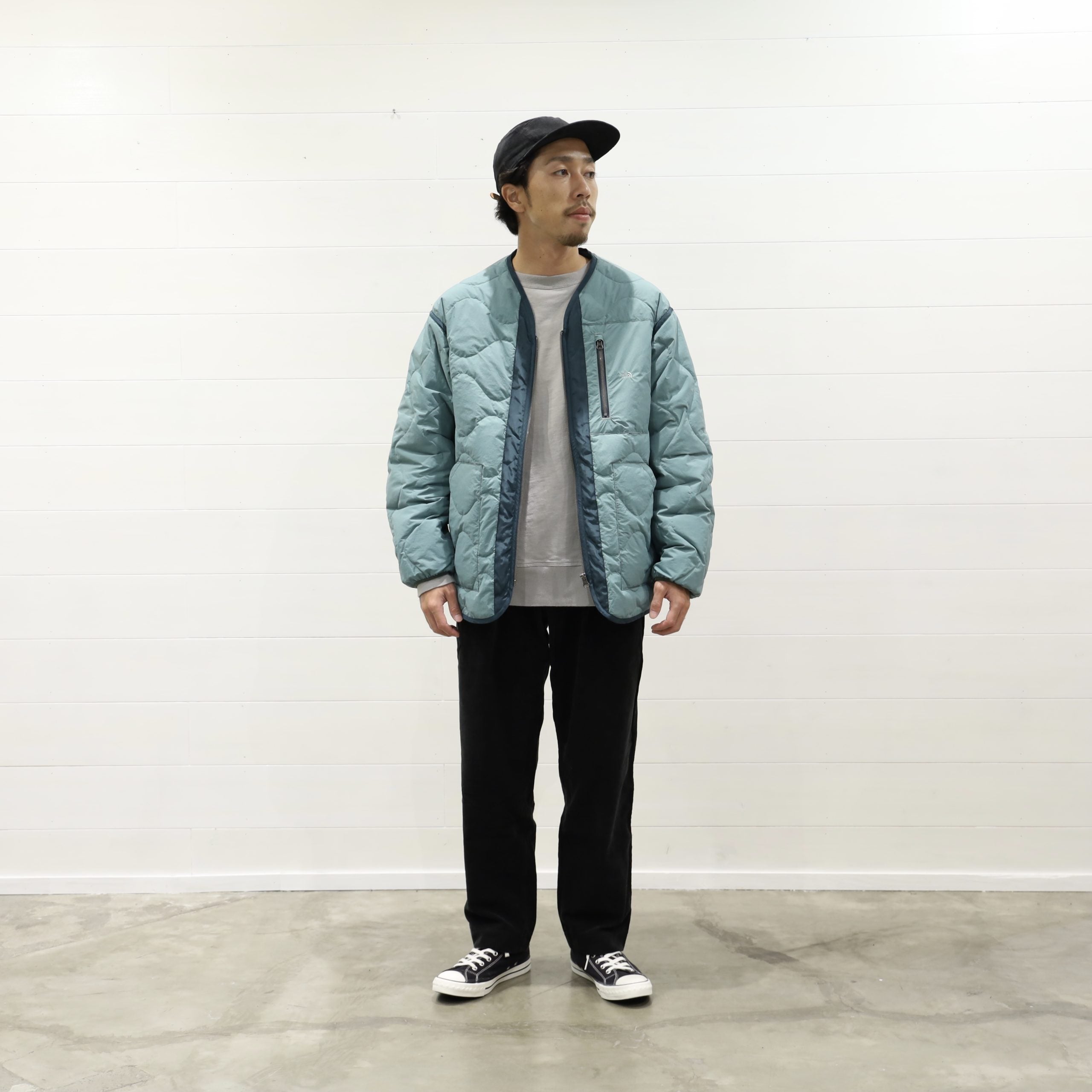 THE NORTH FACE PURPLE LABEL / ザ・ノースフェイス パープルレーベル | Field Down Cardigan ICE  TEAL | 通販 - 正規取扱店 | wagon / ワゴン