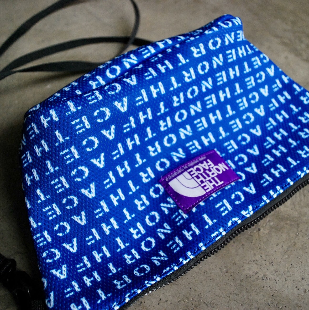 THE NORTH FACE PURPLE LABEL / ザ・ノースフェイス パープルレーベル | Logo Print Mesh Pouch M  BLUE | 通販 - 正規取扱店 | wagon / ワゴン