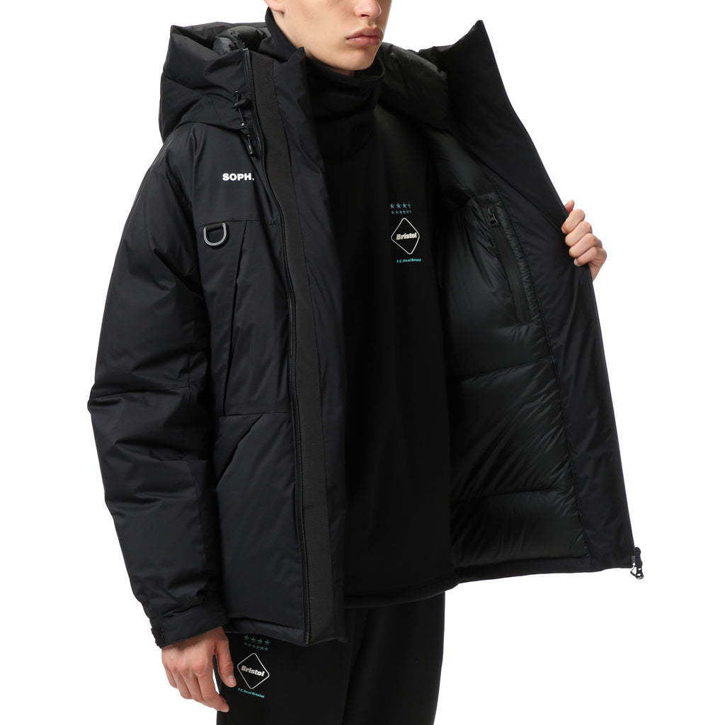 DOWN BENCH PARKA BLACK