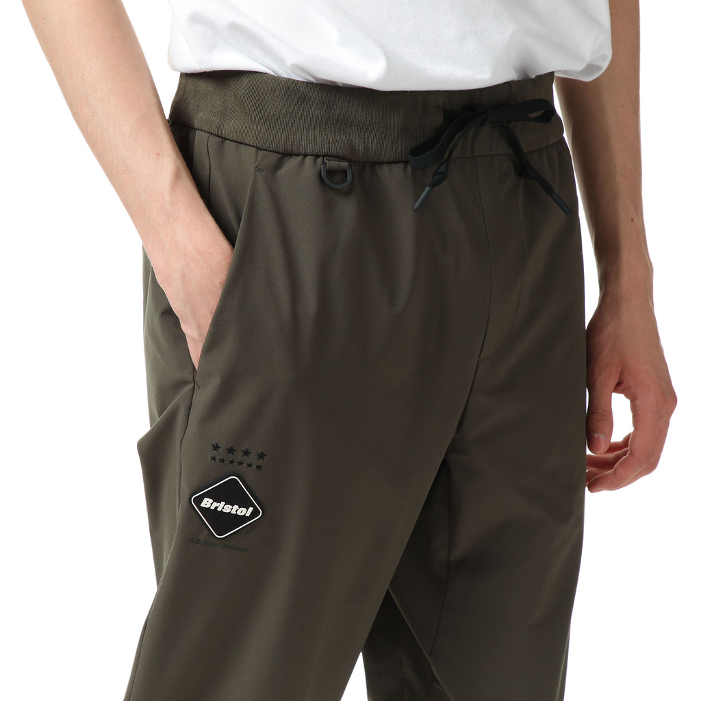 ACTIVE STRETCH RIBBED PANTS KHAKI