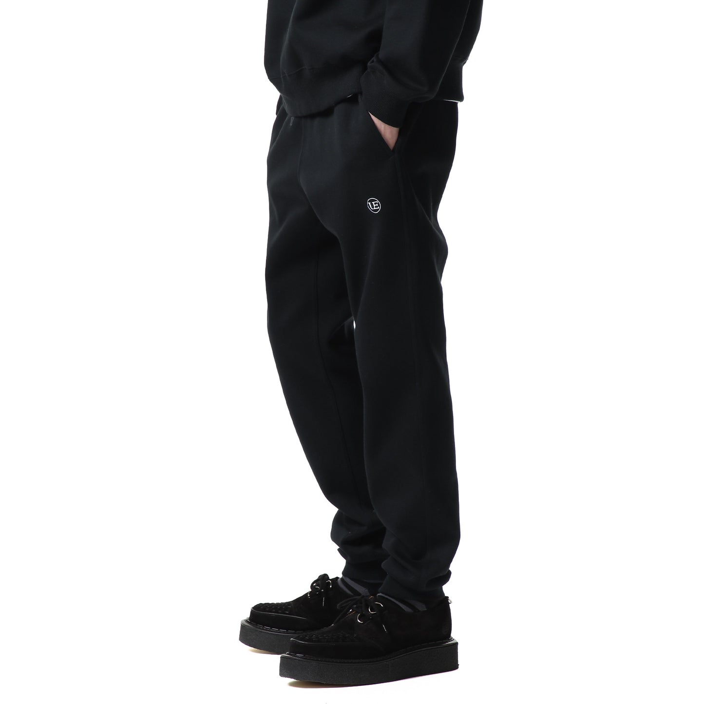 SLIM FIT SWEAT PANTS BLACK